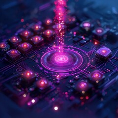 Isometric Scene of Auditing and Testing Processes
