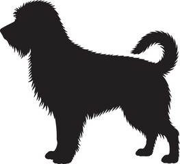 Schapendoes Silhouette Vector