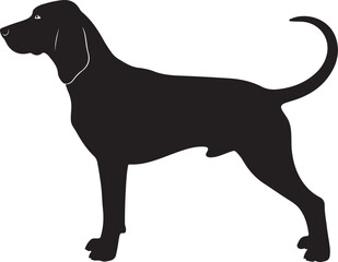 Slovensky Kopov Silhouette Vector