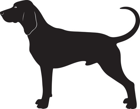 Slovensky Kopov Silhouette Vector