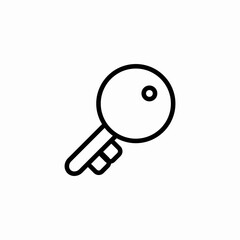 old key icon sign vector