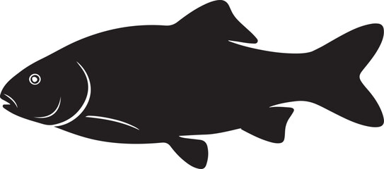 Tench Silhouette