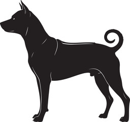 Thai Ridgeback Silhouette