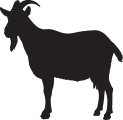 Toggenburg Goat Silhouette