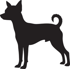 Toy Fox Terrier Silhouette