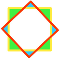 Frame shape color