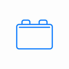 empty folder icon sign vector