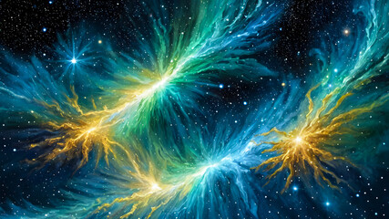 Fototapeta premium space galaxy, nebula. Starry night space. Universal science astronomy. Supernova background wallpaper 