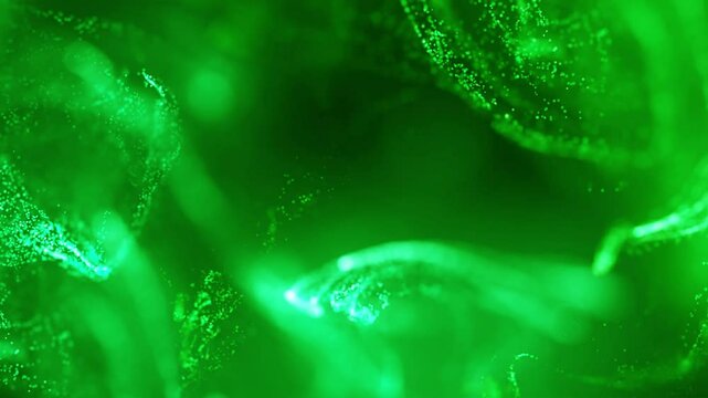 Colorful Abstract Particle Background in 4K Resolution