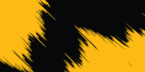 black and yellow abstract dirty grunge background