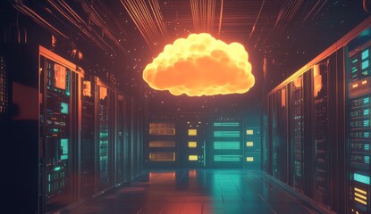 Cloud computing server room (2)