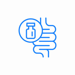 medi stomach 2 icon sign vector