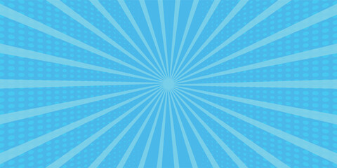 Background with blue dots. Abstract background with halftone dots design. Vector illustration.