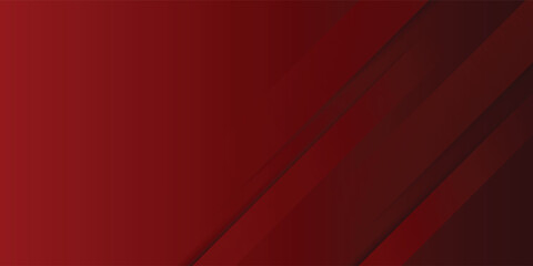 Obraz premium Red line with white architecture futuristic background minimal concept vector illustration subtle design.