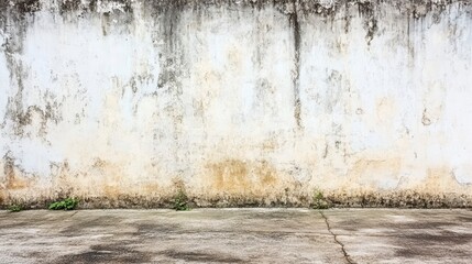 Obraz premium Weathered concrete wall and floor.