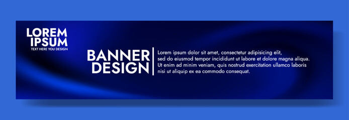 Modern banner design with a celestial inspired background