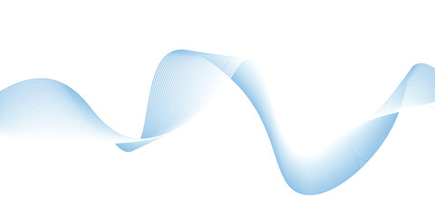 Abstract vector background with blue wavy lines. EPS10