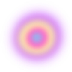 pastel gradient circle