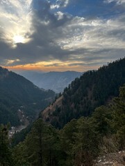 Fototapeta premium mountain landscape in the morning