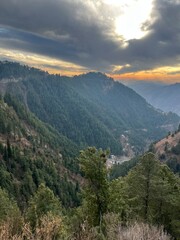 Fototapeta premium mountain landscape in the morning