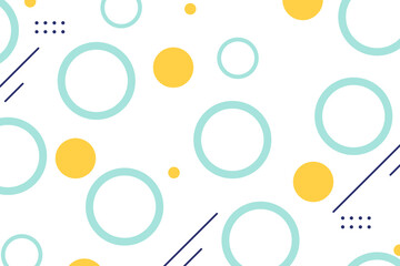 abstract circle flat background