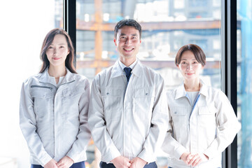 Fototapeta premium 現場作業員 エンジニア ポートレート