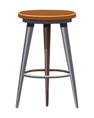 stylish tall chair for modern kitchen