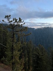 mountain landscape in the morning