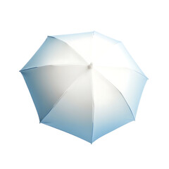 Minimalist Travel Beach Umbrella with a Sleek Modern Design Isolated on Transparent Background