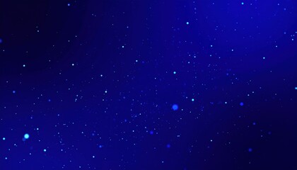 Blue Night Sky with Sparkling Dust.