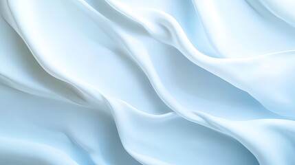 Obraz premium Light blue fabric folds