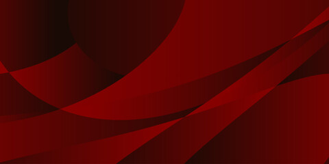 Abstract background features dark red curves, that overlap to create a layered, dynamic design. The composition is simple and striking, suitable for a professional website.