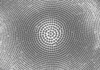 Abstract Gray Concentric Circle Pattern Background Illustration Design