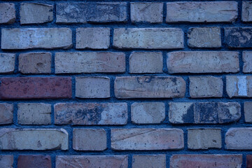 閑静な住宅街の壁