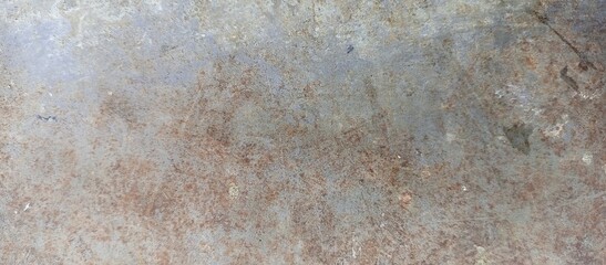 Iron Blue Grunge Wall Texture with Rust