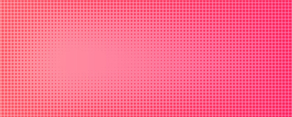 Pink orange polka dots gradient halftone background. Pop art cartoon dot texture with comic graphic design, Horizontal abstract pattern wall for cover digital technology.