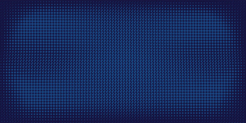 Modern blue wavy halftone background. Dot pop art sport style vector simple modern design abstract