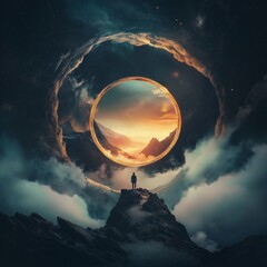 cinematic picture of the space