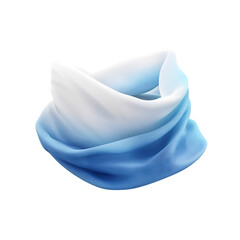 Elegant Cooling Bandana with a Soft High Tech Moist Isolated on Transparent Background
