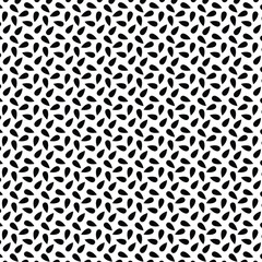 Abstract geometric pattern. A seamless vector background. White and black ornament. Graphic modern pattern. 