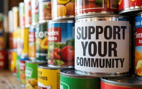 Support Your Community Canned Food Drive & Donation