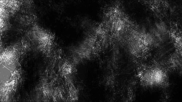 Animated Grunge Splotches Asset for Video Track Matte Key