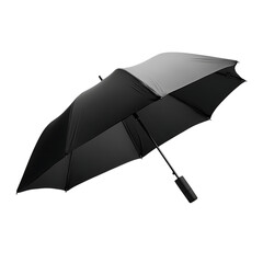 Sport Inspired Travel Umbrella with a Rugged Compact Isolated on Transparent Background