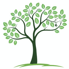 Obraz premium tree with green leaves