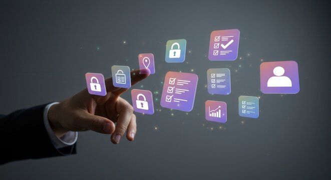 Business technology data security management digital transformation automation process workflow design