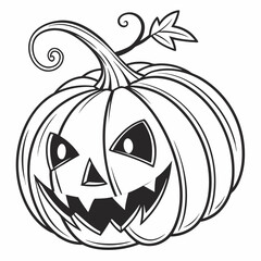 halloween pumpkin head