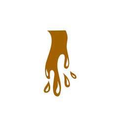 chocolate splash vector illustration