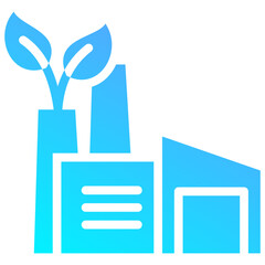 Green Factory Icon