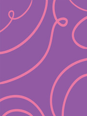  line doodle seamless pattern. Creative abstract squiggle style drawing background for children or trendy design, Wave Design Elements for Backgrounds, Patterns, Posters and Banners.