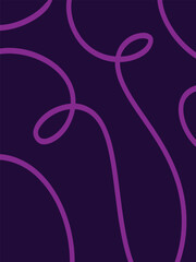  line doodle seamless pattern. Creative abstract squiggle style drawing background for children or trendy design, Wave Design Elements for Backgrounds, Patterns, Posters and Banners.